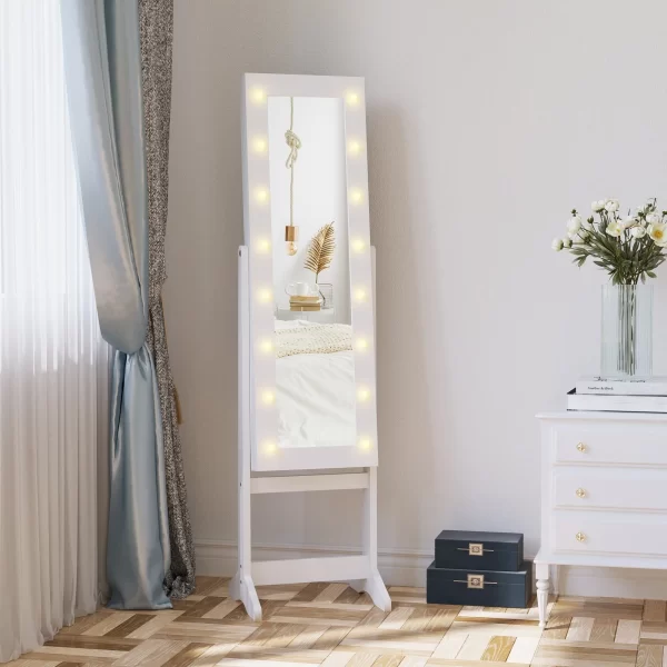 Badge Wardrobe with adjustable mirror and LED lights - Image 2