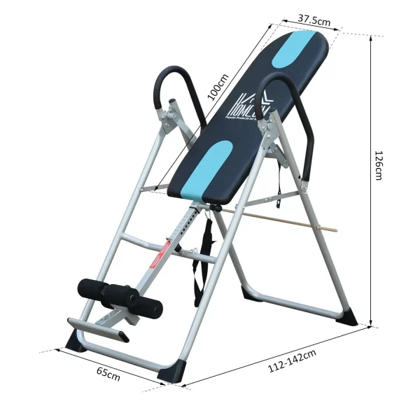 Padded Professional Inversion Bench Pennel, Board of Reversal Table, 65x112-142x126cm - Image 3