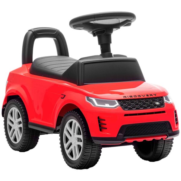AIYAPLAY Land Rover Licensed Ride-On Toy Car with Horn and Storage Space, 65.5x28x42 cm, Red