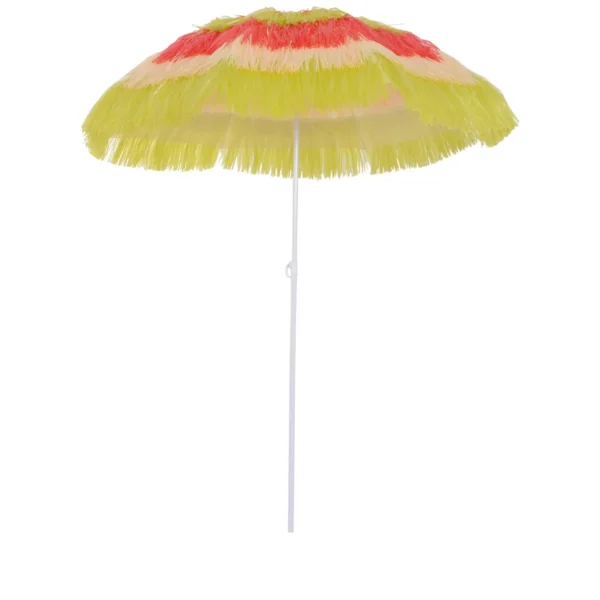 Portable Hawaiian Umbrella, Canopy Ø160cm, Waterproof, Height up to 180cm