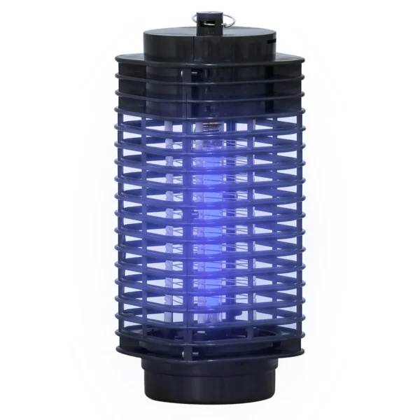 Mosquito Killer Lamp with UV Light for Indoor and Outdoor Use, 11x11x26 cm, Black