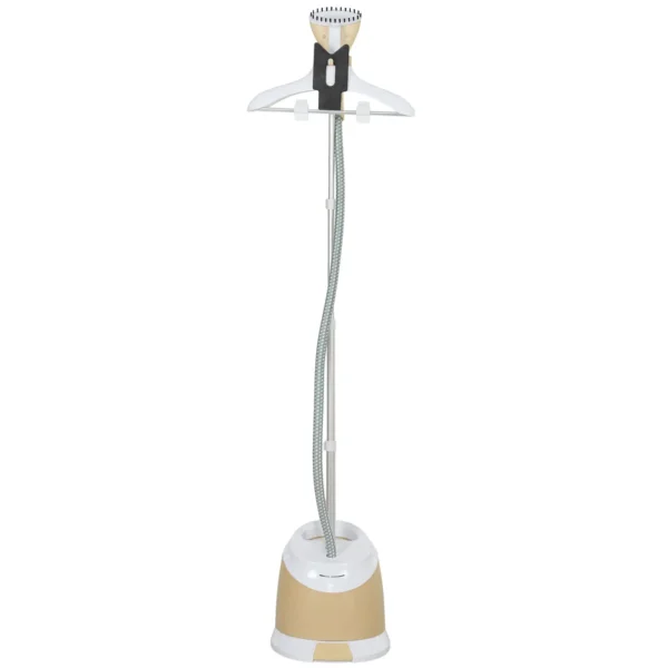 1800W Vertical Steam Iron with 1.8L Tank, Adjustable Height and Accessories, Gold