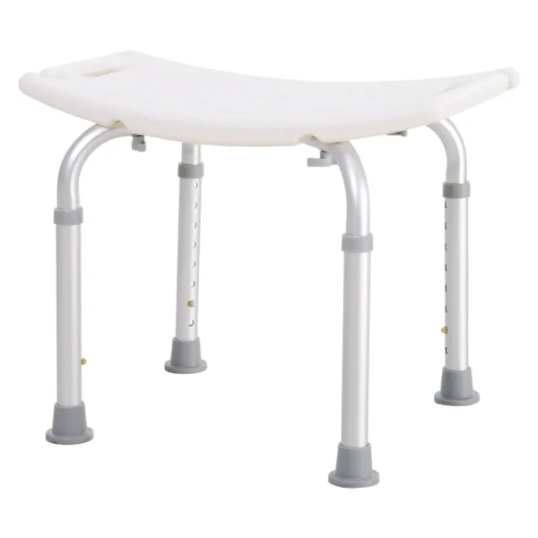 Shower Stool Seat Chair Bathroom, Non-Slip, Adjustable Height