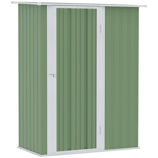 Outdoor Garden Steel Tool Shed 142x84x189cm