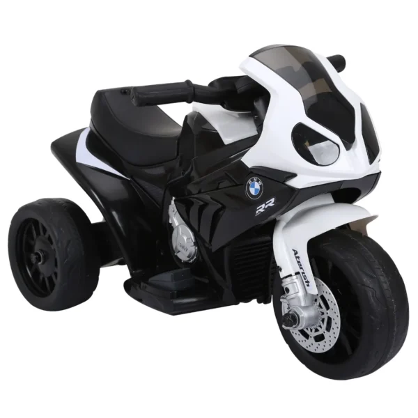 Electric motorcycle for children Max. 20kg with BMW license, 6V black and white battery