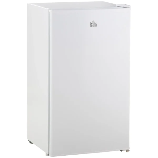 Hotels / Kitchenettes 91L Mini Fridge with Adjustable Thermostat, Wall Mounted Shelves, Shelves and a Drawer, Metal and Plastic, 47.5x44. 2x84cm, White