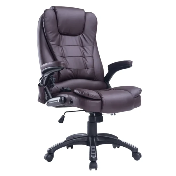 Armchair Massemending office chair with heating 62x68 x111-121cm