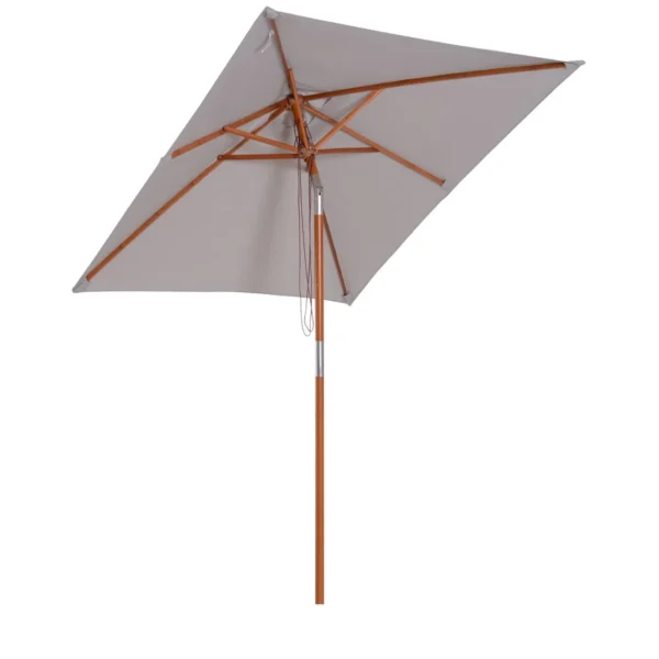 AUSTIN | Grey Inclinable Garden Umbrella