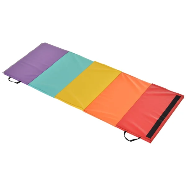 Fitness Mat for Gym and Home, 5 Folding Panels, 195x76x3cm