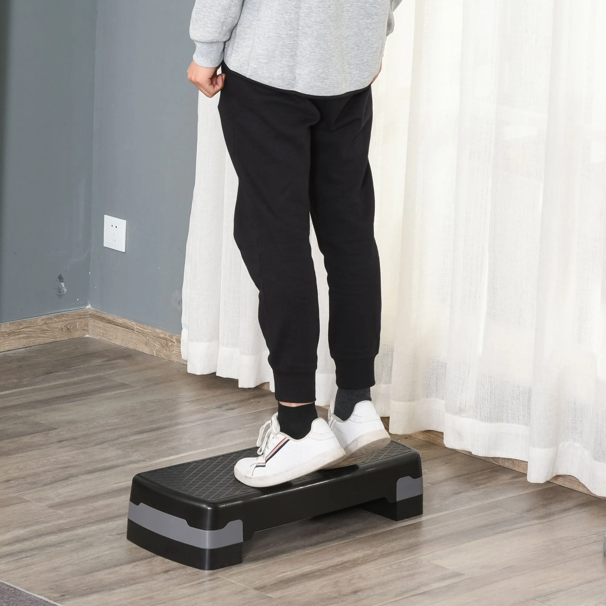 Fitness Step 10cm/15cm adjustable Height, 68x29cm - Image 2