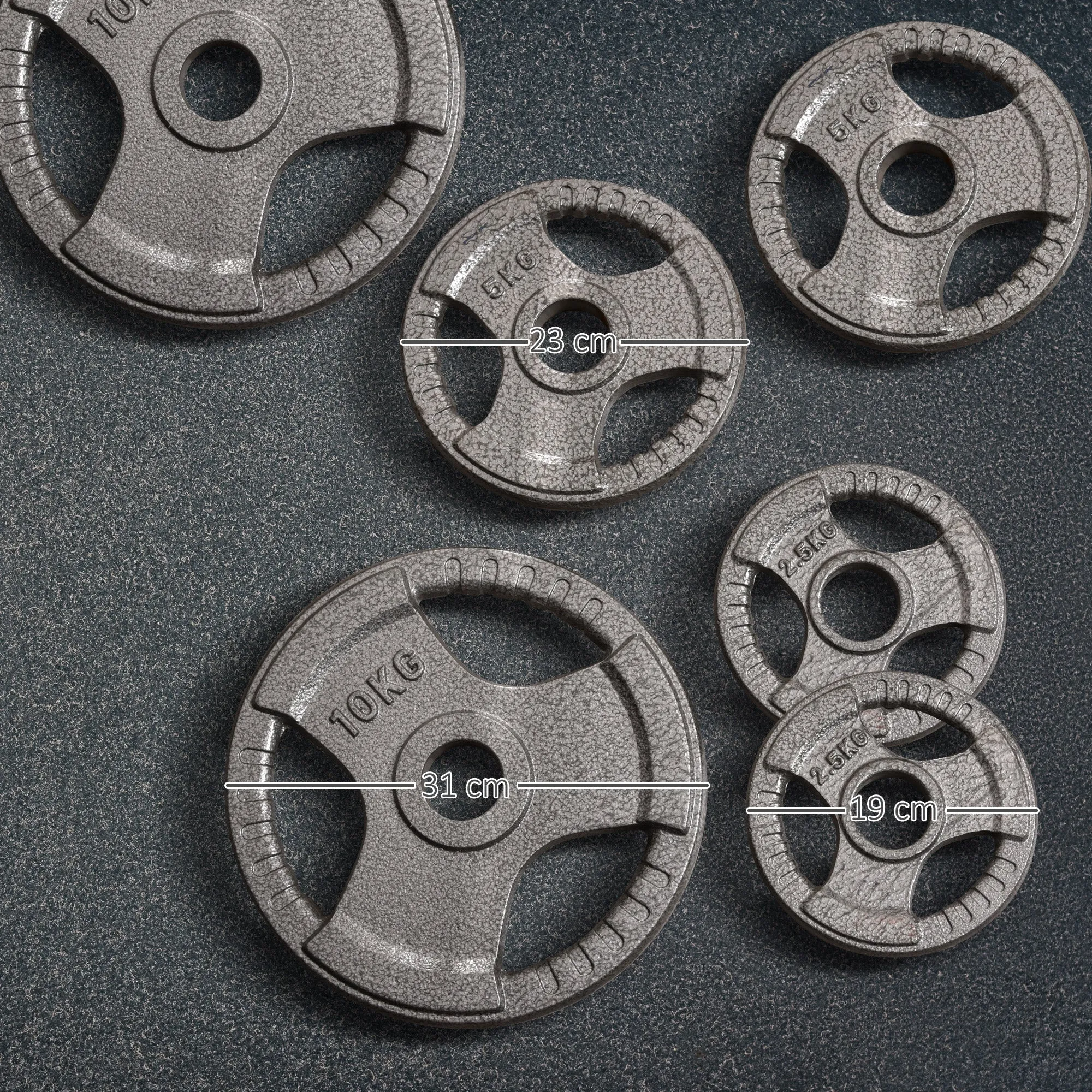Set of 6 Weights | Weight 35kg - Image 3