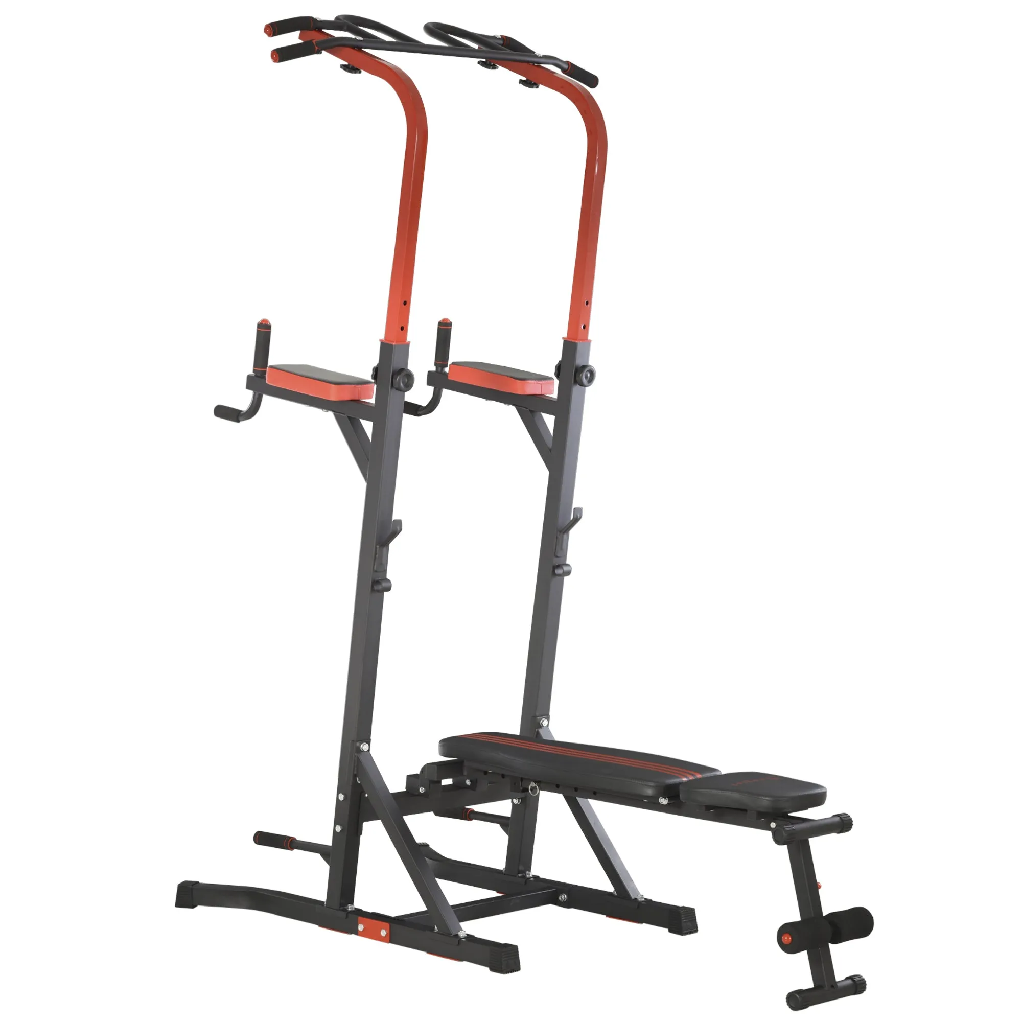 Folding station Multiuse training, tractions bar, Roman chair