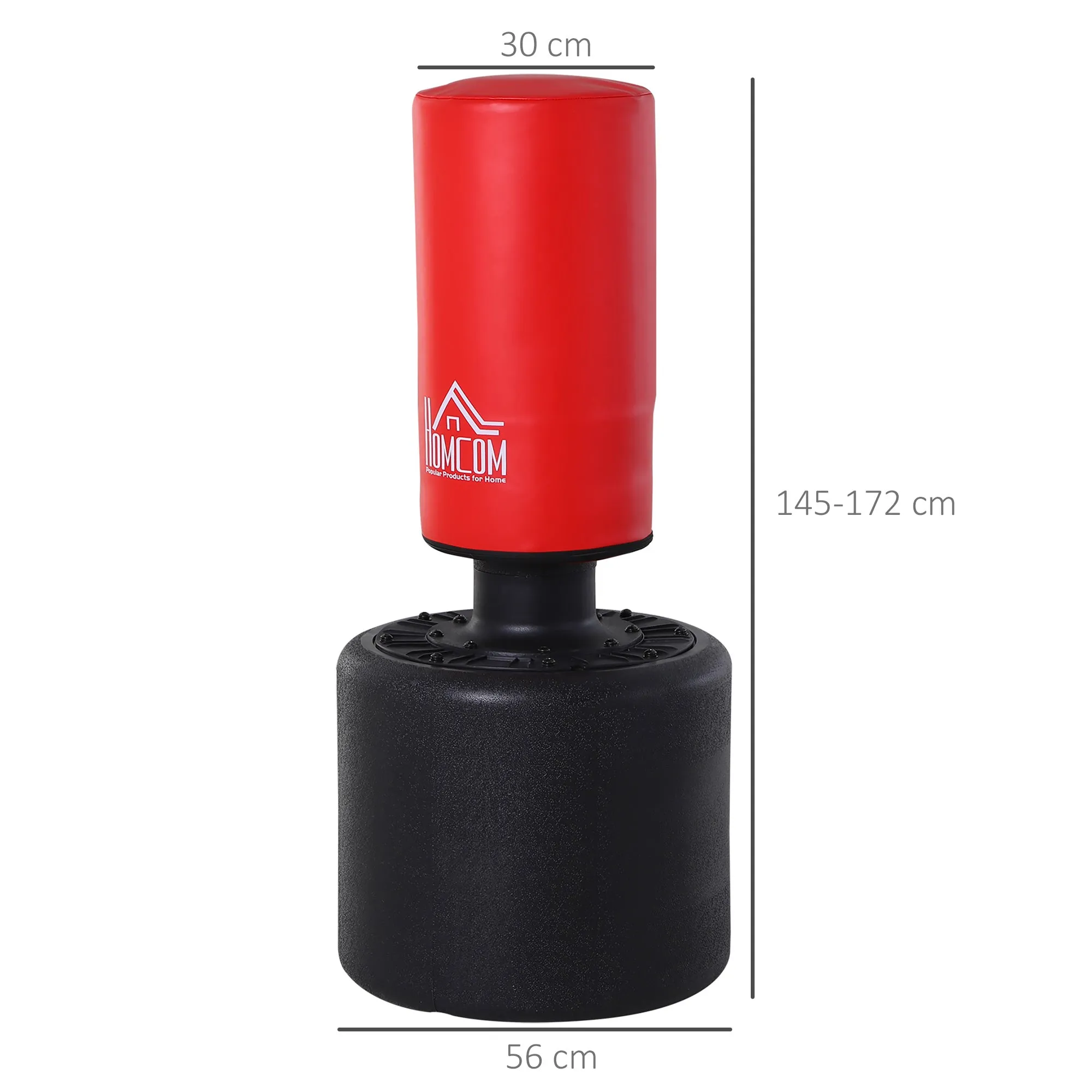 Boxing Sacco from the ground adjustable height 145-172cm with filled base - Image 3