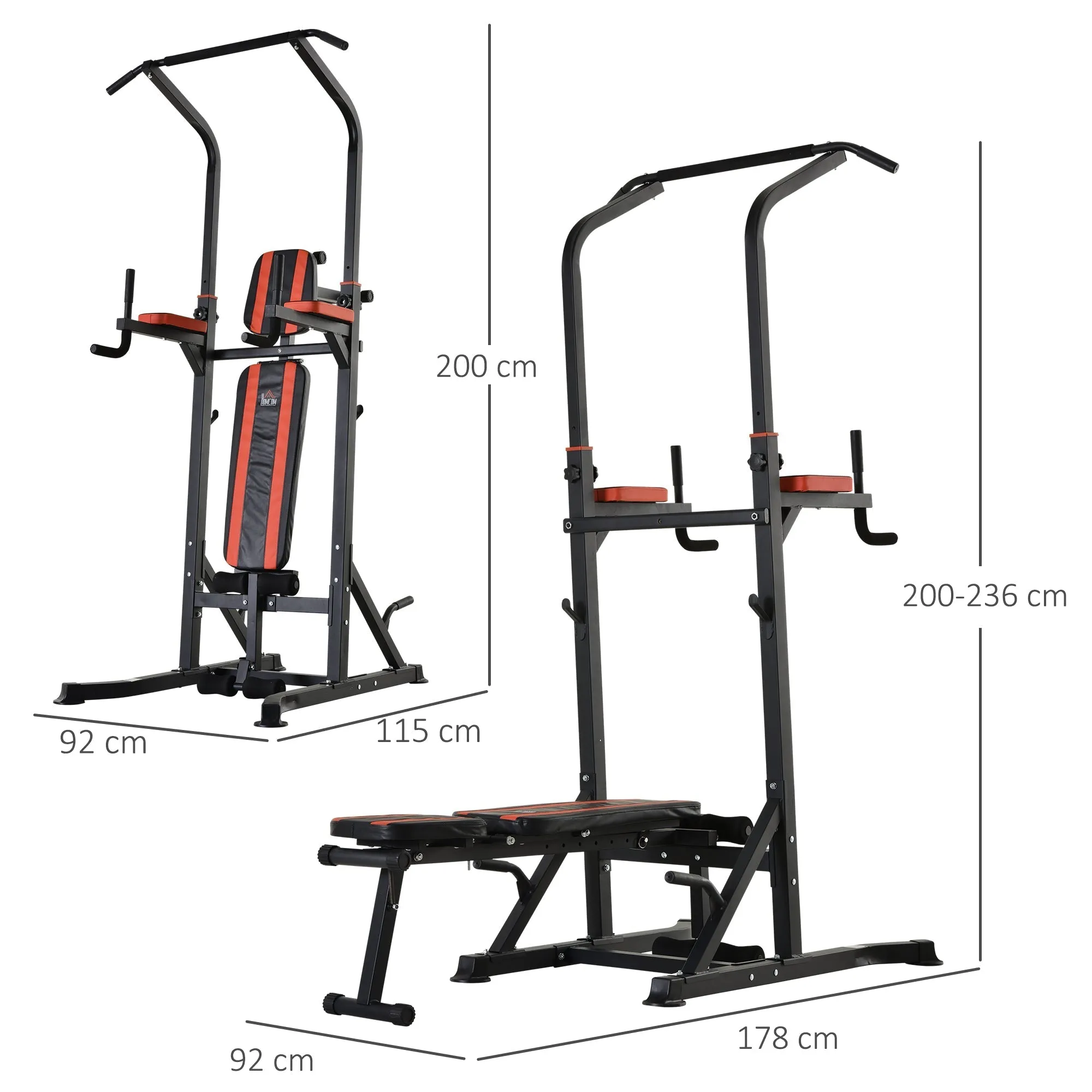 Folding and multipurpose station for steel training with tractions and Roman chair and chair - Image 3