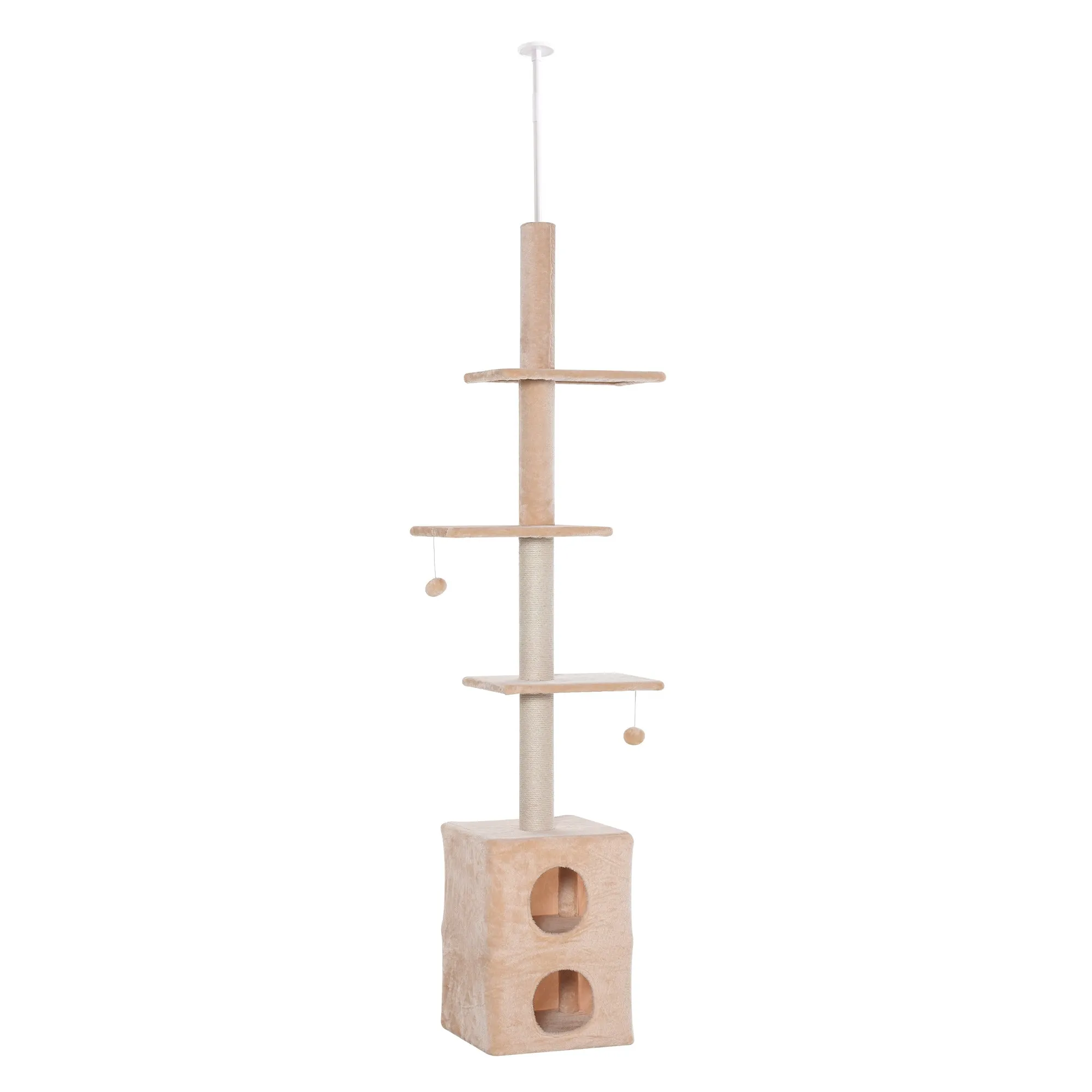 Cat Tree for cats with Scratch Pole for up to 5 Kgs Cat 210-240cm - Image 2