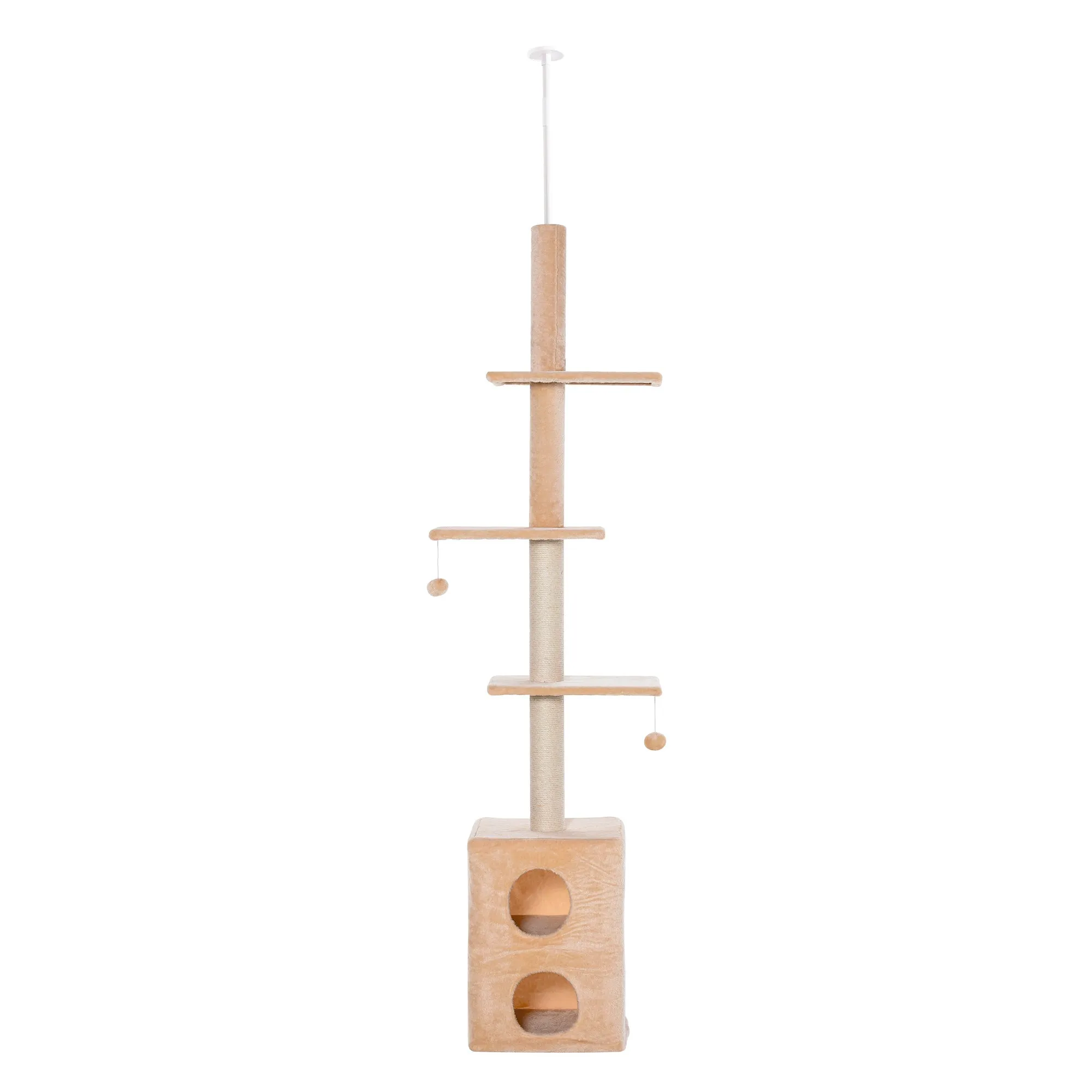 Cat Tree for cats with Scratch Pole for up to 5 Kgs Cat 210-240cm - Image 3