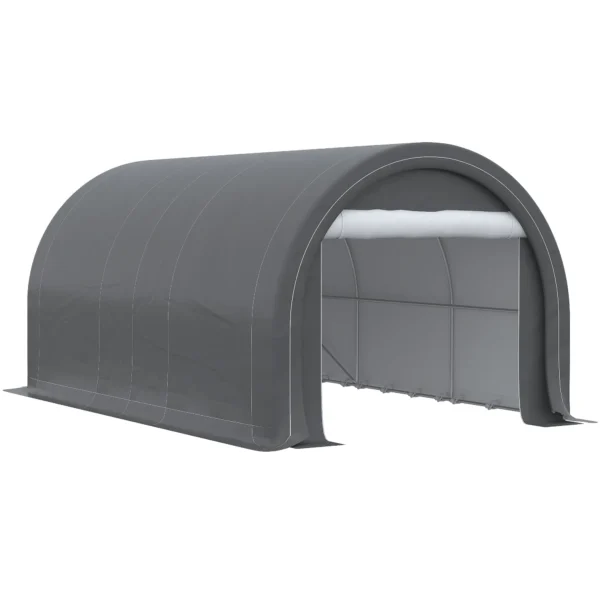 Garden Tent for Car and tools with hinge entrance, stakes and ropes, 500x300x240 cm