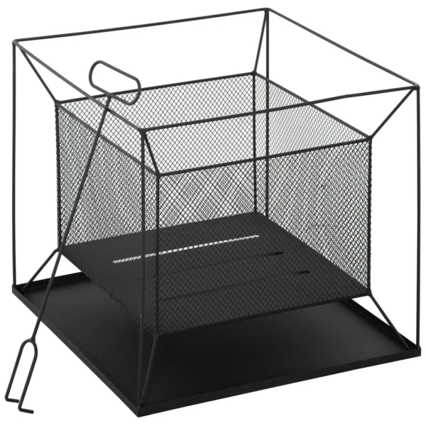 Portable Black Garden Firepit / Brazier