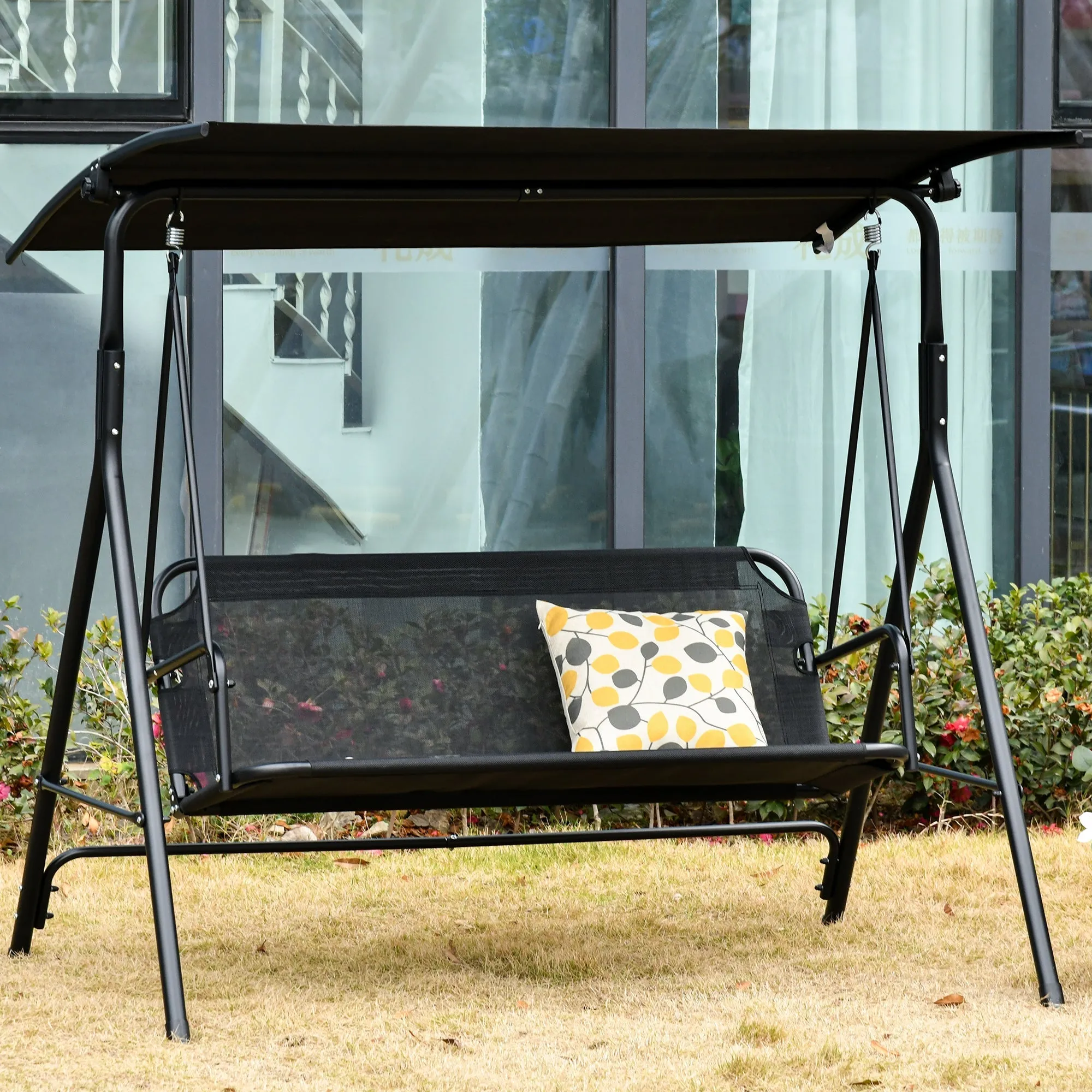 ROCKFORD | 3 Seater Garden Swinger / Rocking Chair / Bed - Image 2