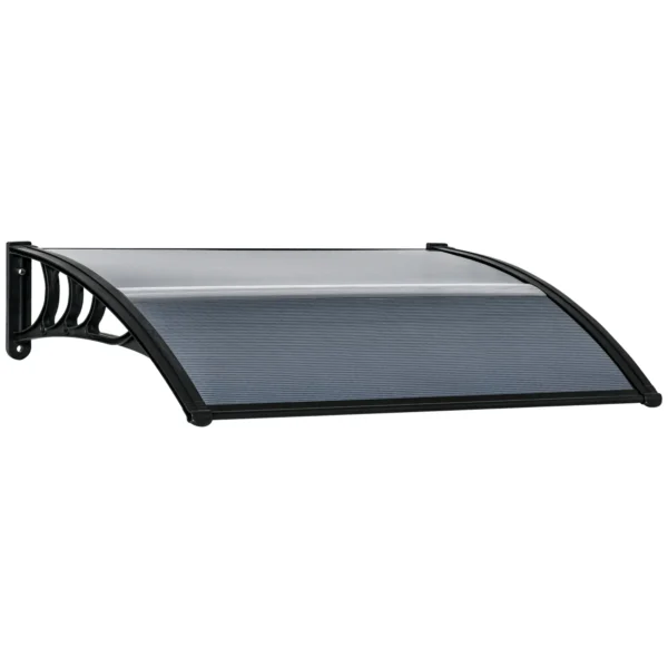 100x80cm Anti-UV Polycarbonate Outdoor Canopy for Doors and Windows