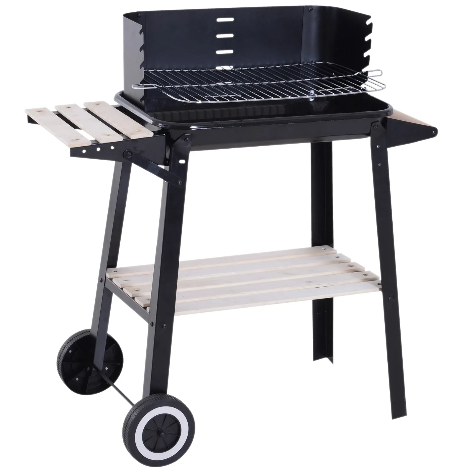 Black Charcoal Barbecue Grill
