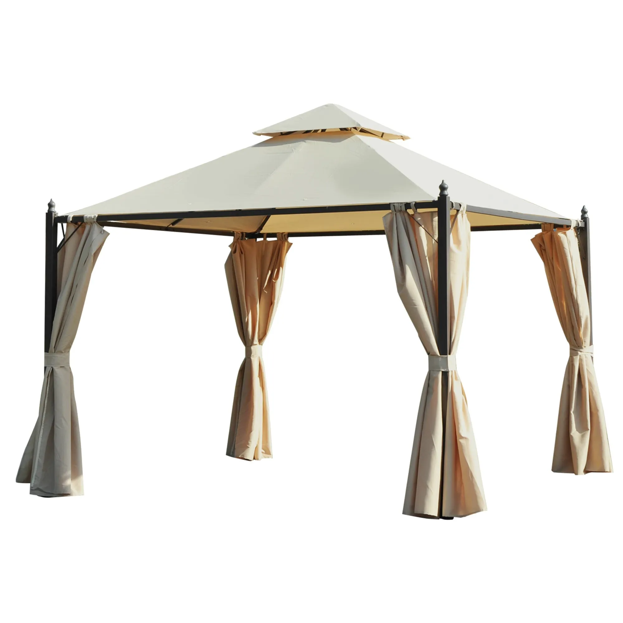 CAMI | 3x3m Beige Garden Gazebo