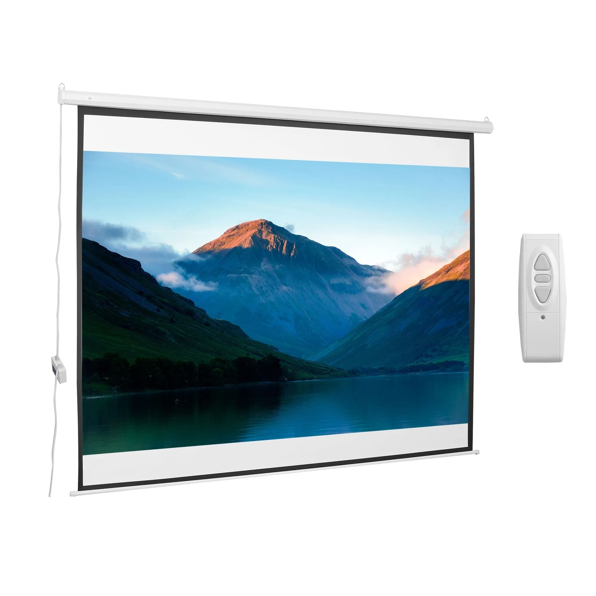 Motorized Projection Screen, 120'' White |