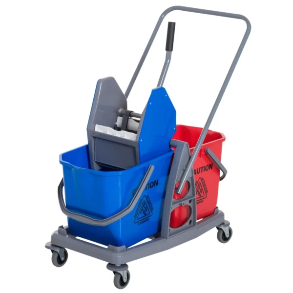 Professional Cleaning Cart 2 Secchi capabilities 25L Strlock 73 × 45 × 92cm