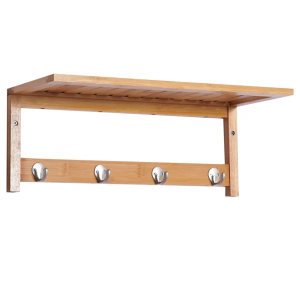 Wall Coat Hanger | Hanging Bamboo | 50x17x20cm