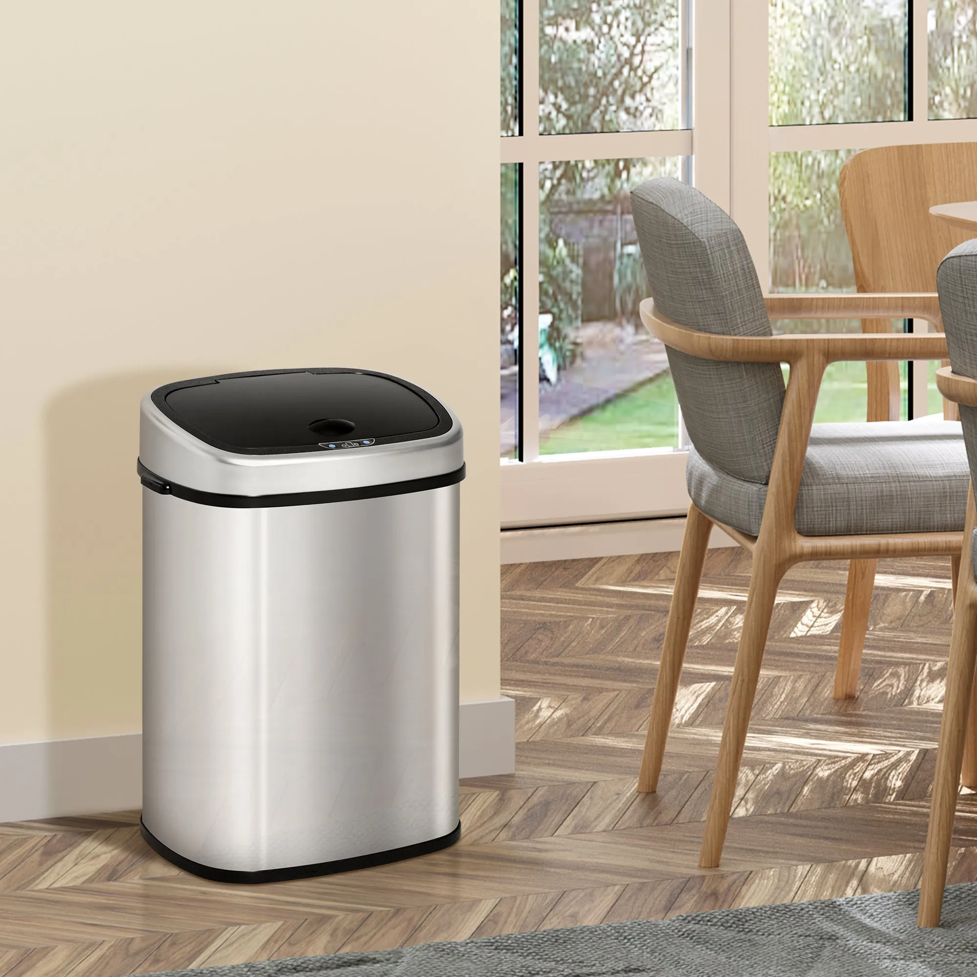 stainless steel bone with automatic opening with 58 liter sensor - Image 2