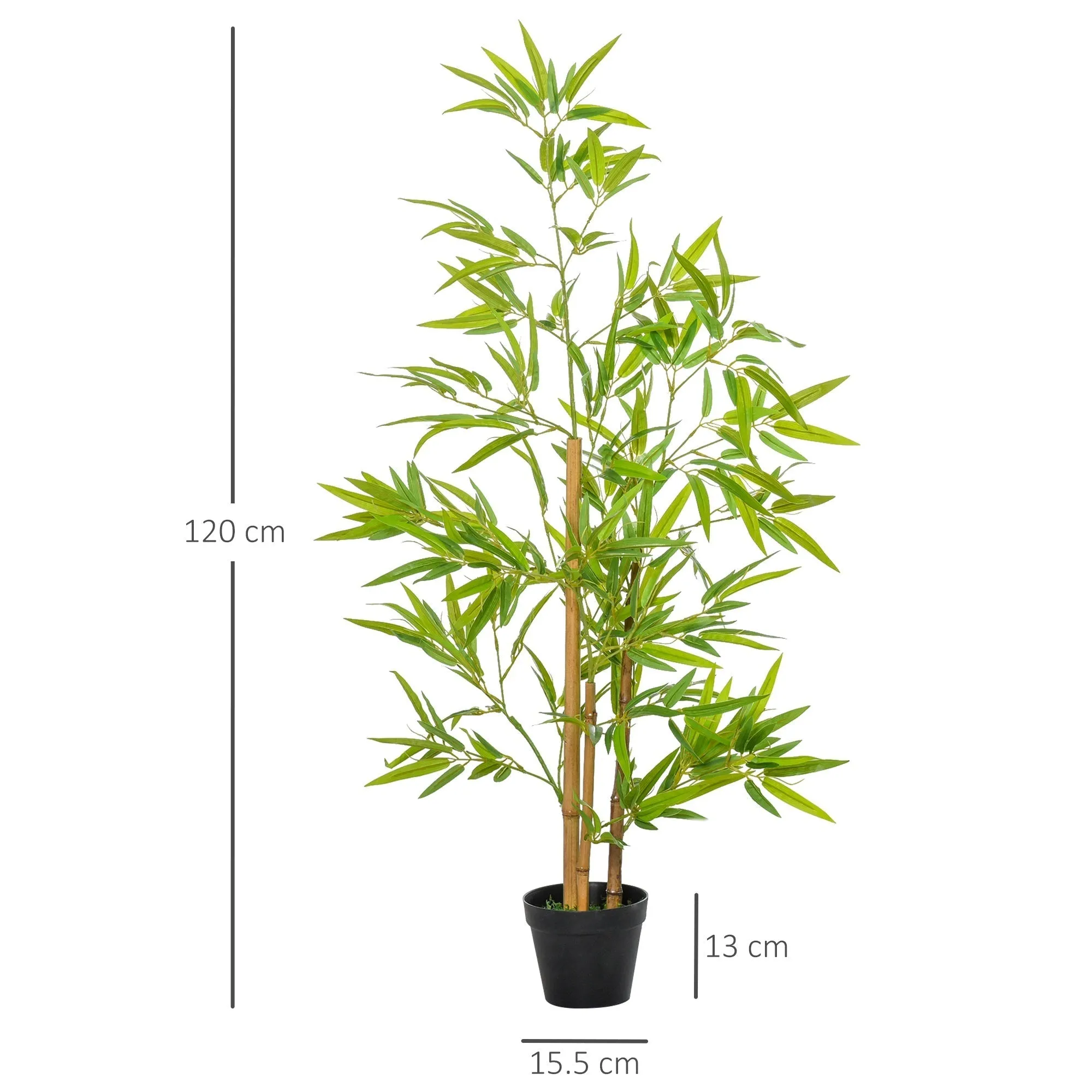 Artificial Bamboo Decorative Plant 120cm - Image 3