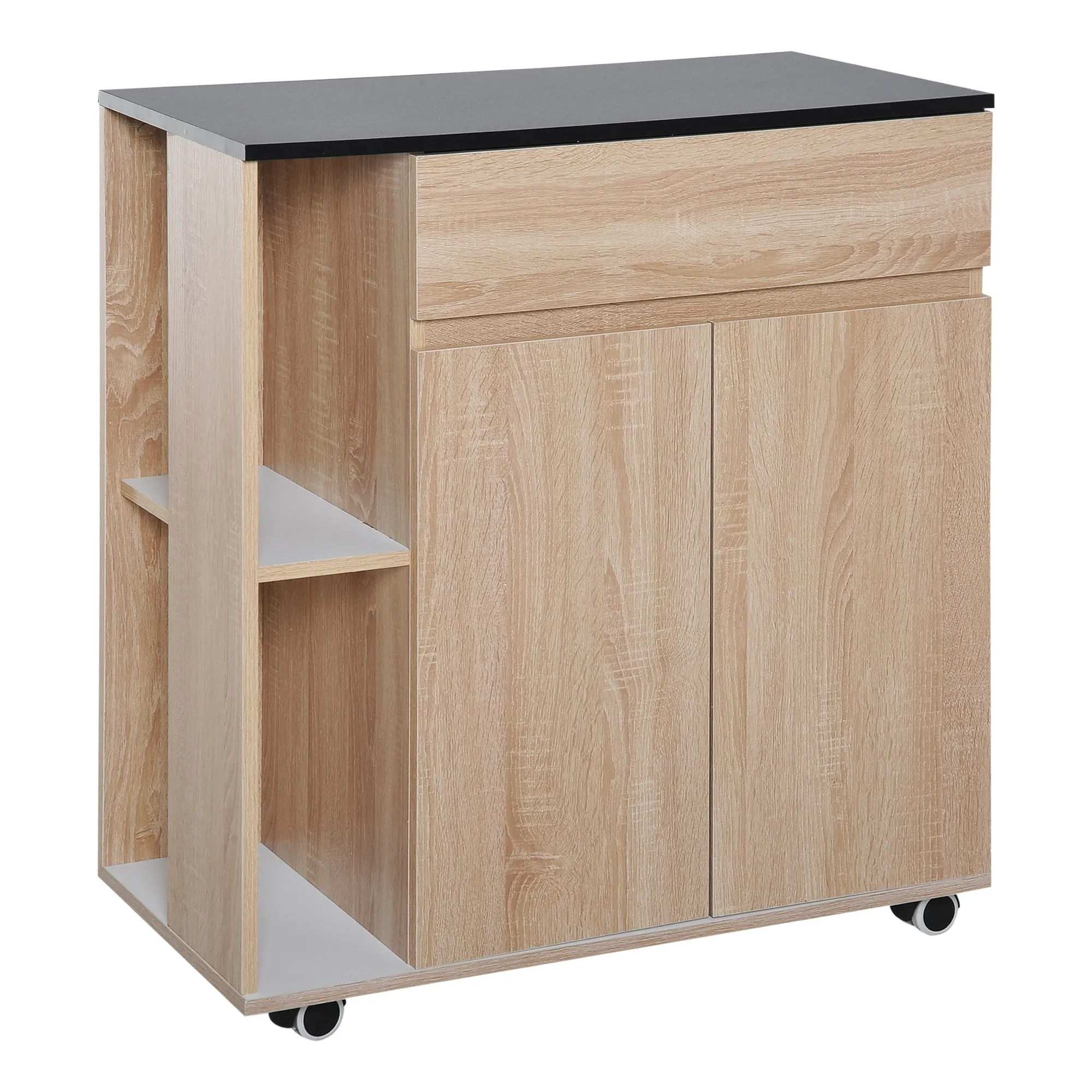 Kitchen Cabinet With Wooden Cabinet Drawers