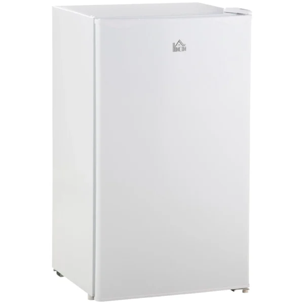 Hotels / Kitchenettes 91L Mini Fridge with Adjustable Thermostat, Wall Mounted Shelves, Shelves and a Drawer, Metal and Plastic, 47.5x44. 2x84cm, White