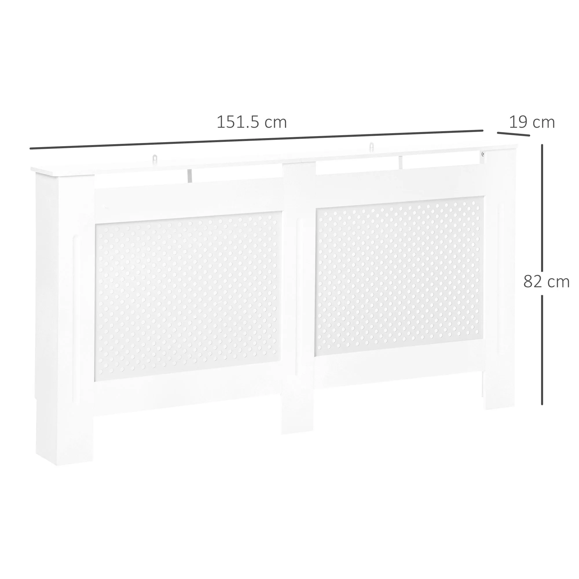Cover the Wooden Grilled Wooden, 151.5x82x19cm - Image 3