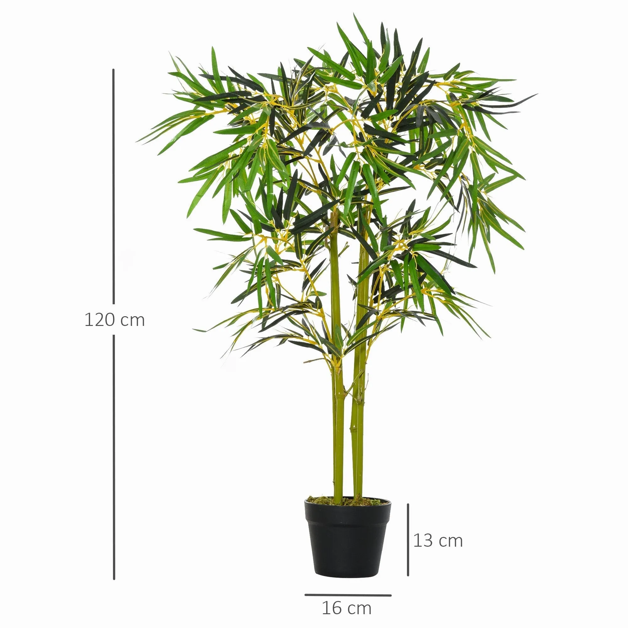 Artificial Bamboo for Indoor and Outdoor Decoration | 120cm - Image 3