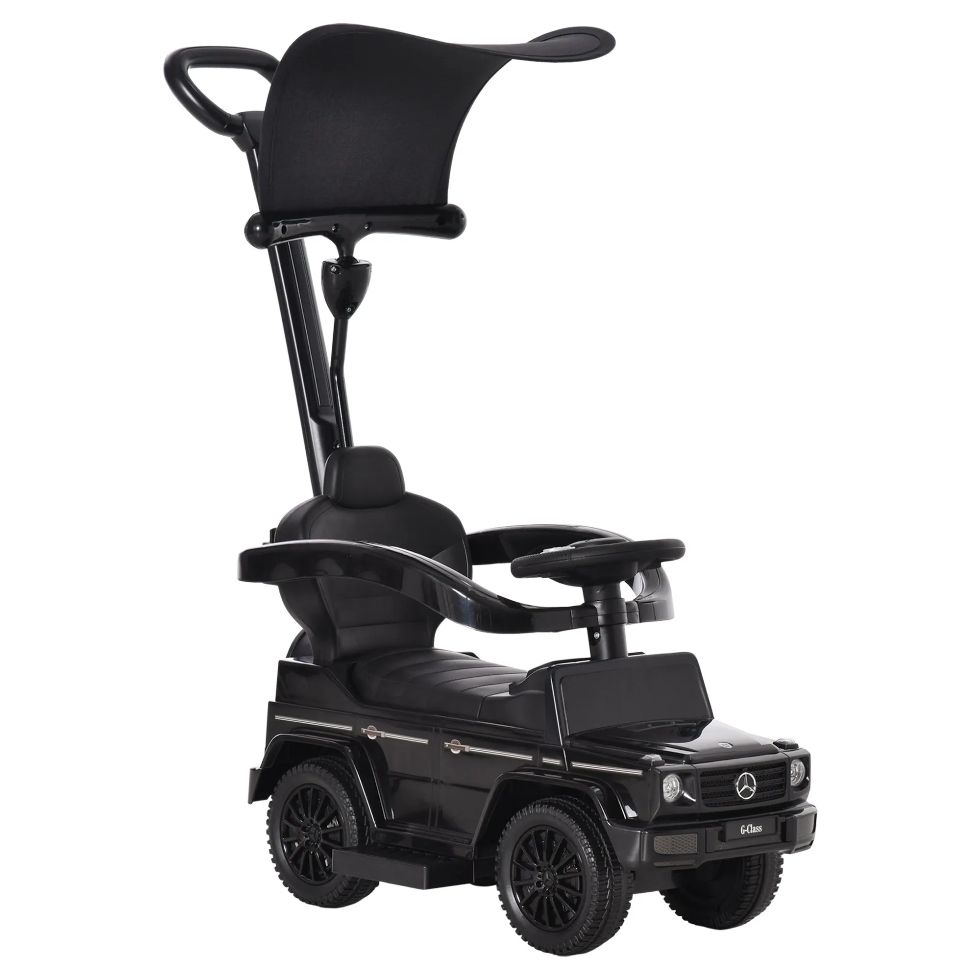 Mercedes-Benz G350 model pushing machine for children, black