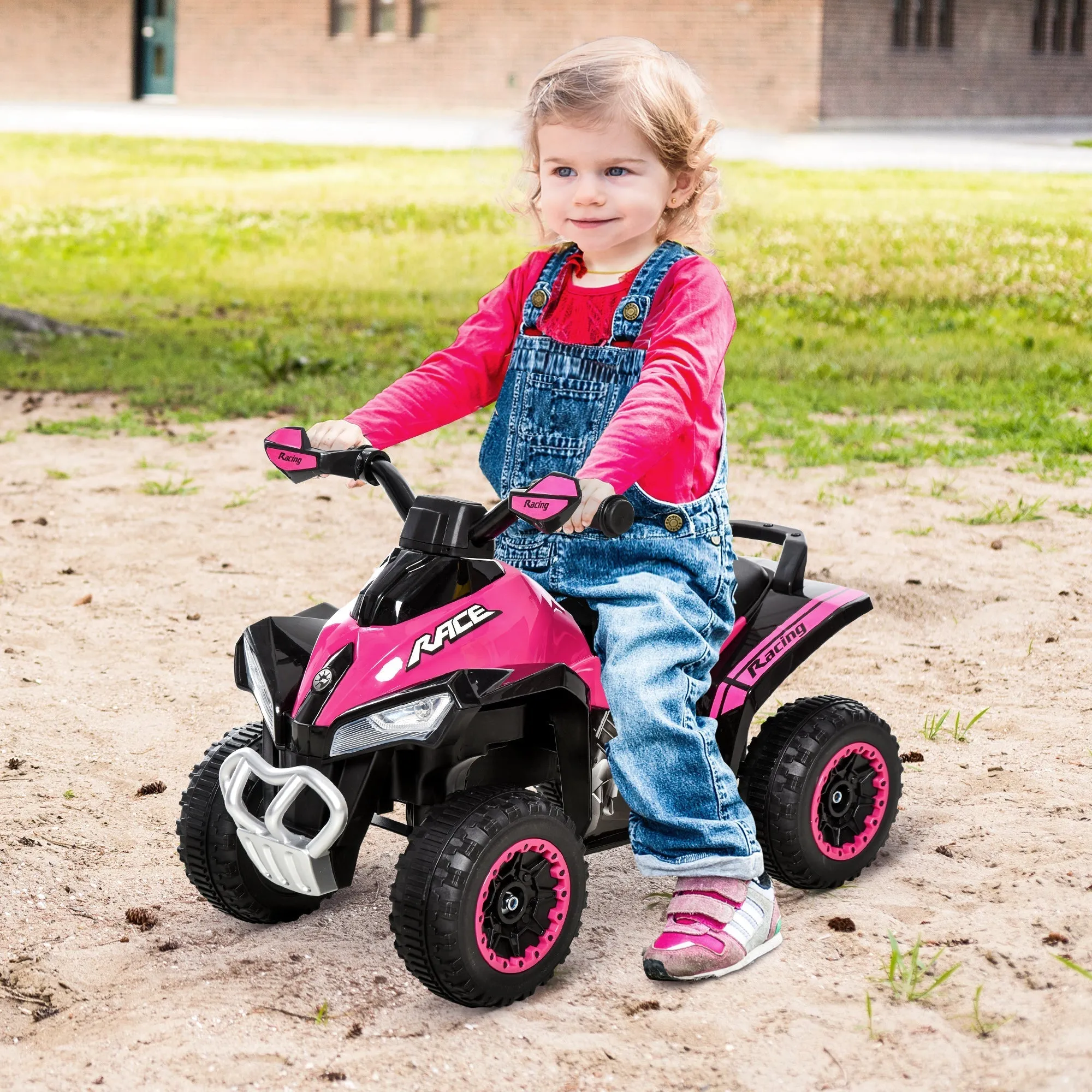 Quad for children riding hard with lights and sounds, 18-36 months - Image 2