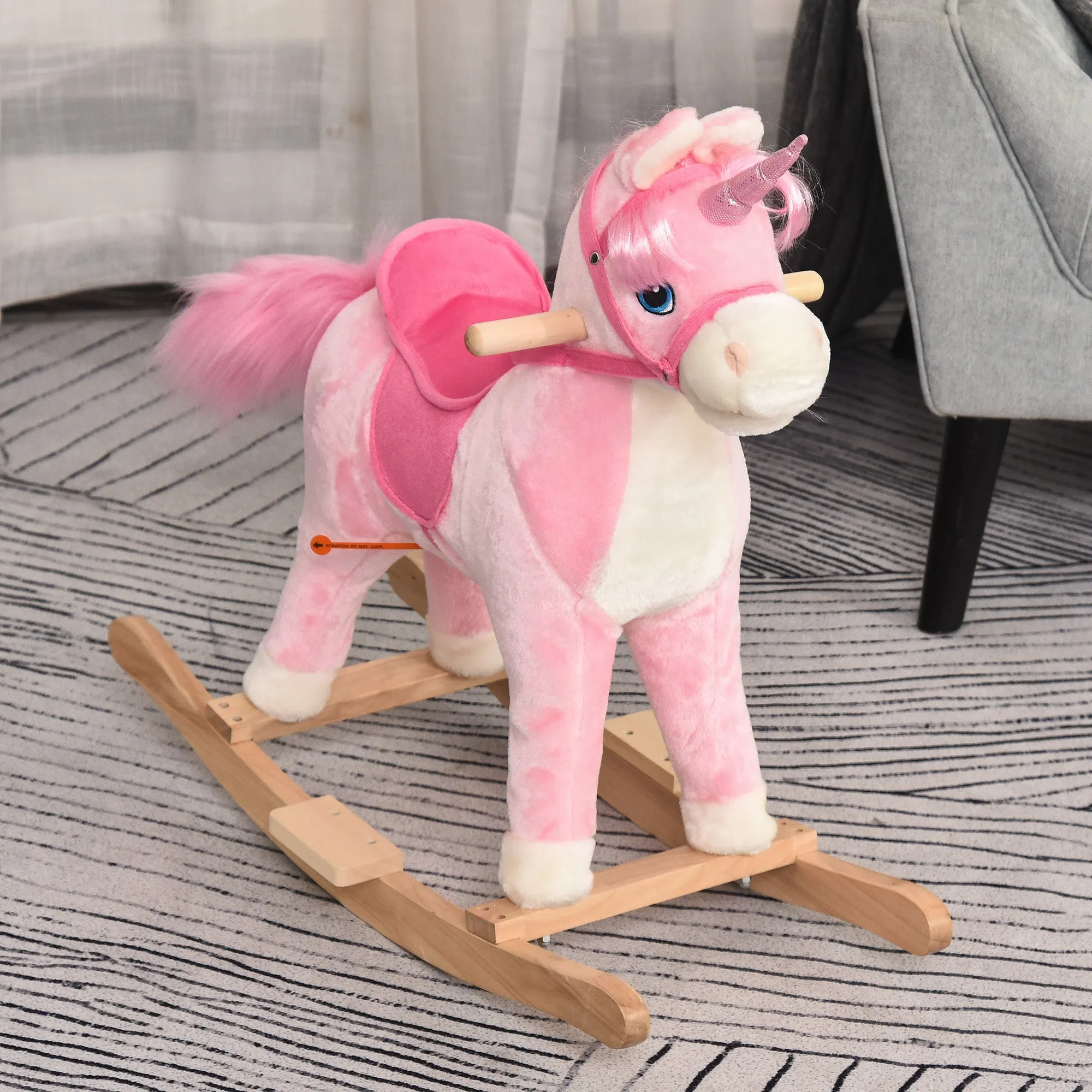Super Pink Rocking Horse | 36-72 Months - Image 2