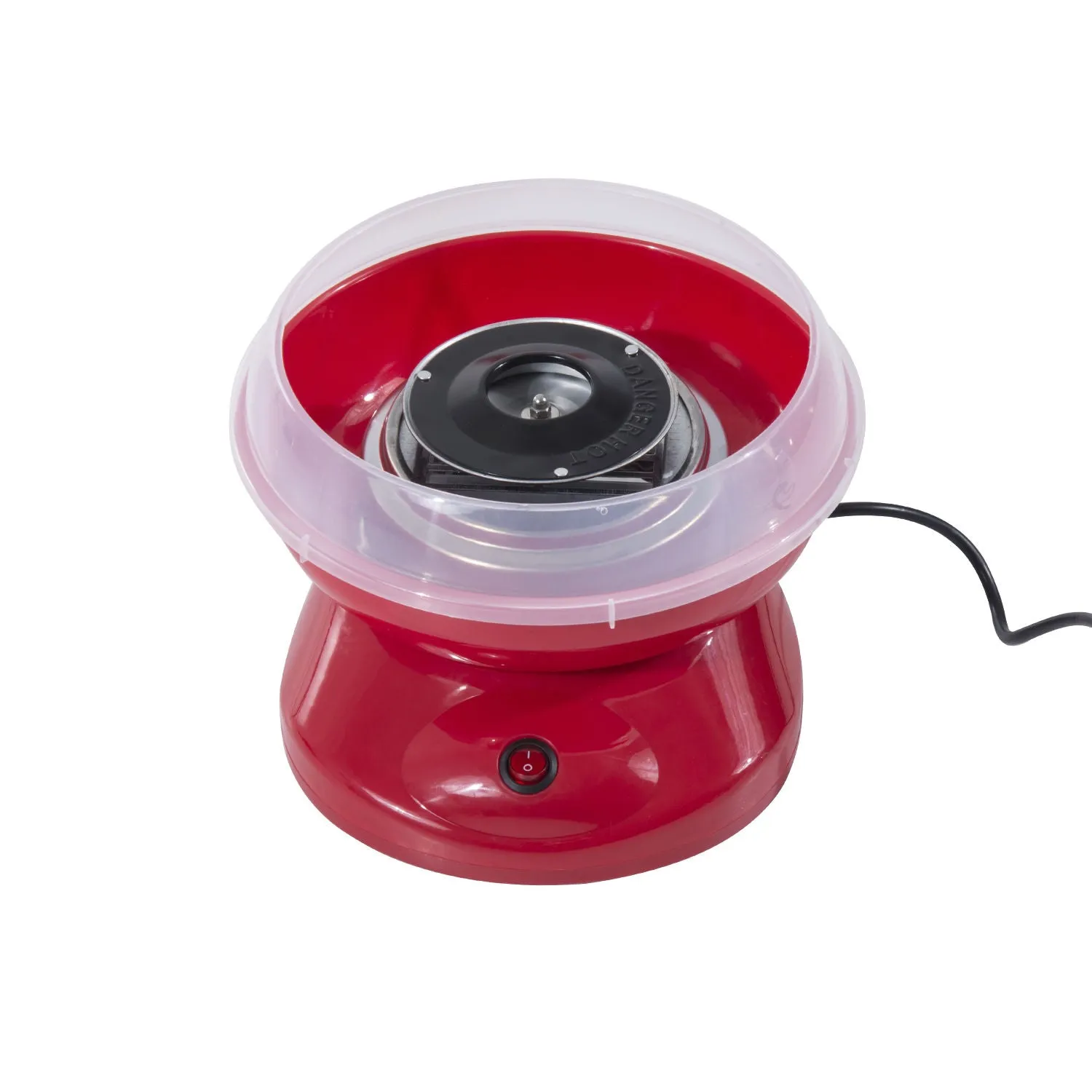 Cotton Candy Machine in PP, Stainless Steel and Aluminum 450W 27 x 26 x 18cm Red - Image 2
