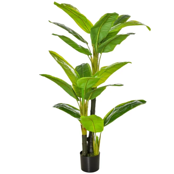 Banana Plant Pot 150cm Artificial Banana Tree for Indoor and Outdoor
