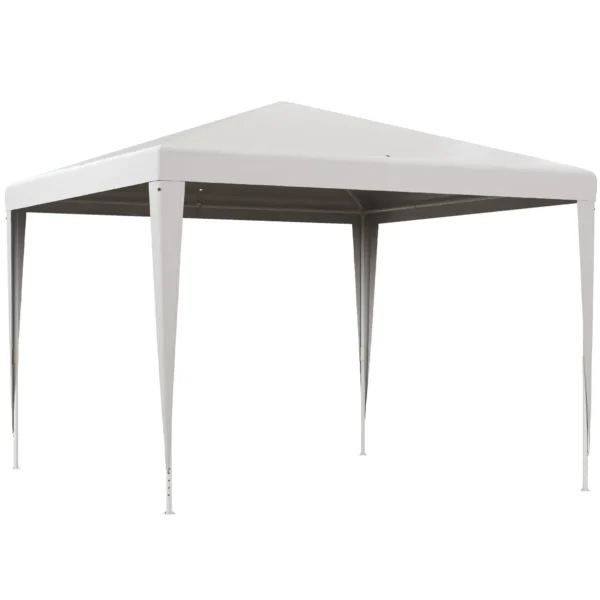 Garden Gazebo 3x3 m Foldable and Portable with Anti-UV Cover, White