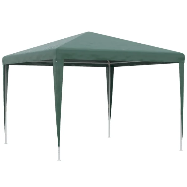 Garden Gazebo 3x3 m Foldable and Portable with Anti-UV Cover, Green