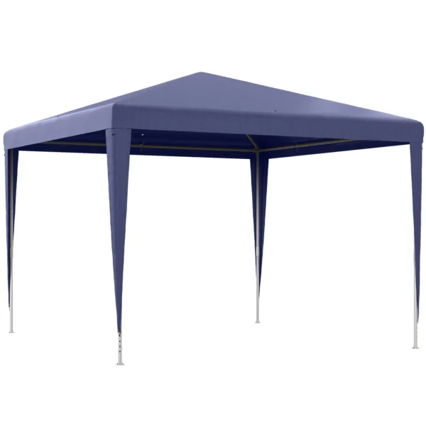 Garden Gazebo 3x3 m Foldable and Portable with Anti-UV Cover, Blue
