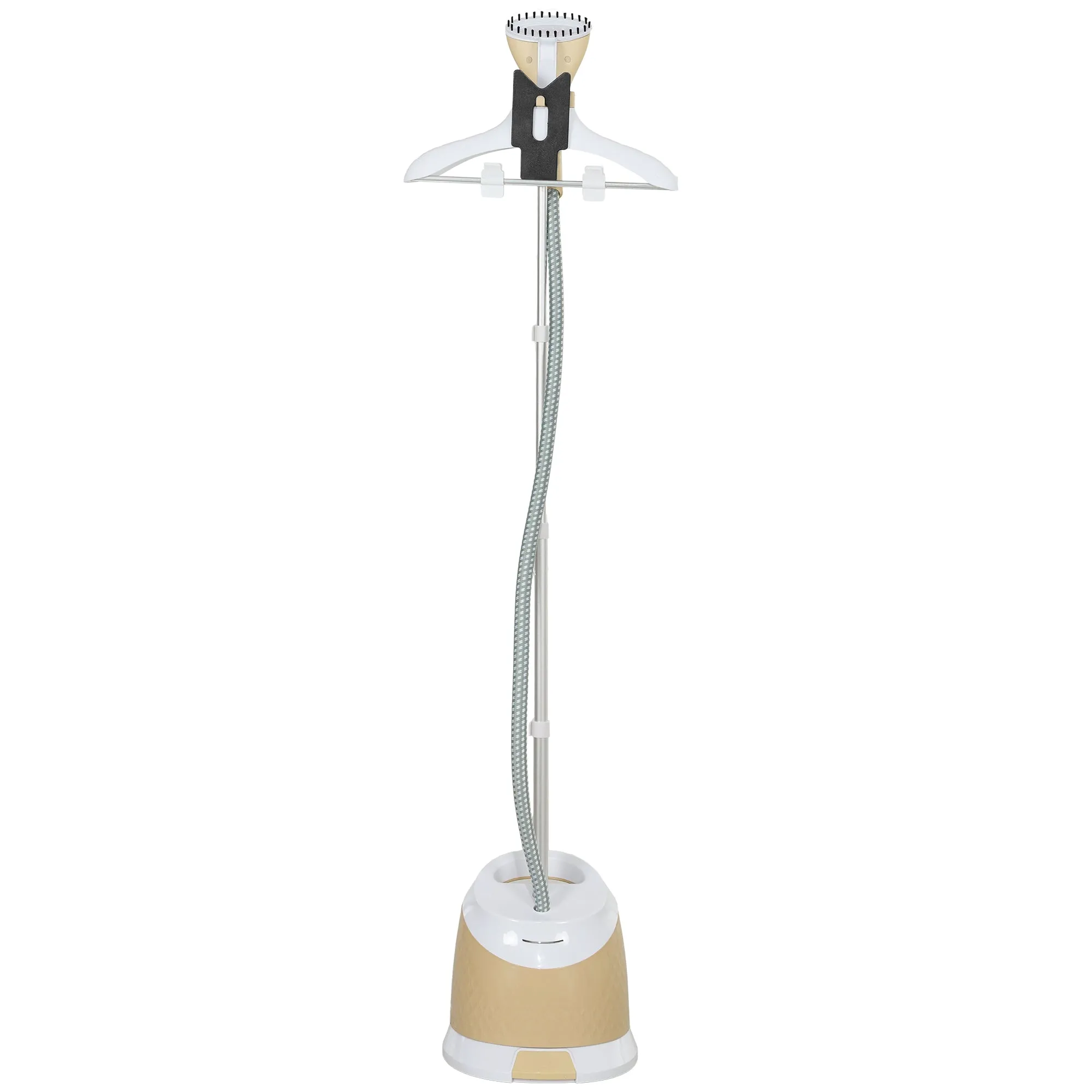 1800W Vertical Steam Iron with 1.8L Tank, Adjustable Height and Accessories, Gold