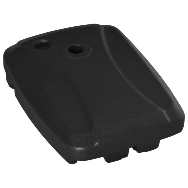 Fillable Arm Umbrella Base up to 75kg with T-Base Included, 80x60x17cm, Black
