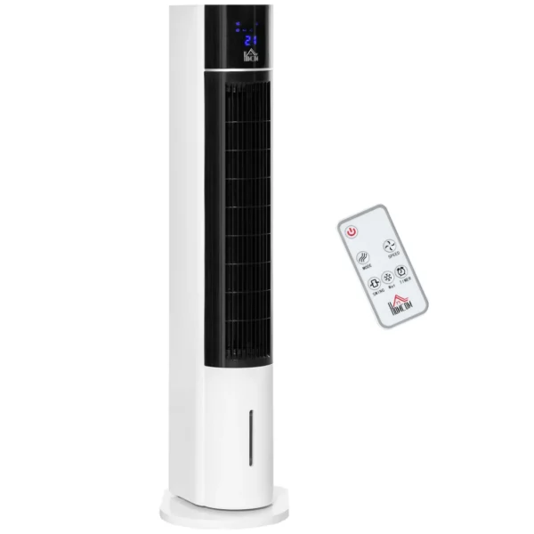 Evaporative Cooler Fan 3 Modes and 3 Speeds, Timer, Oscillation and Remote Control, White