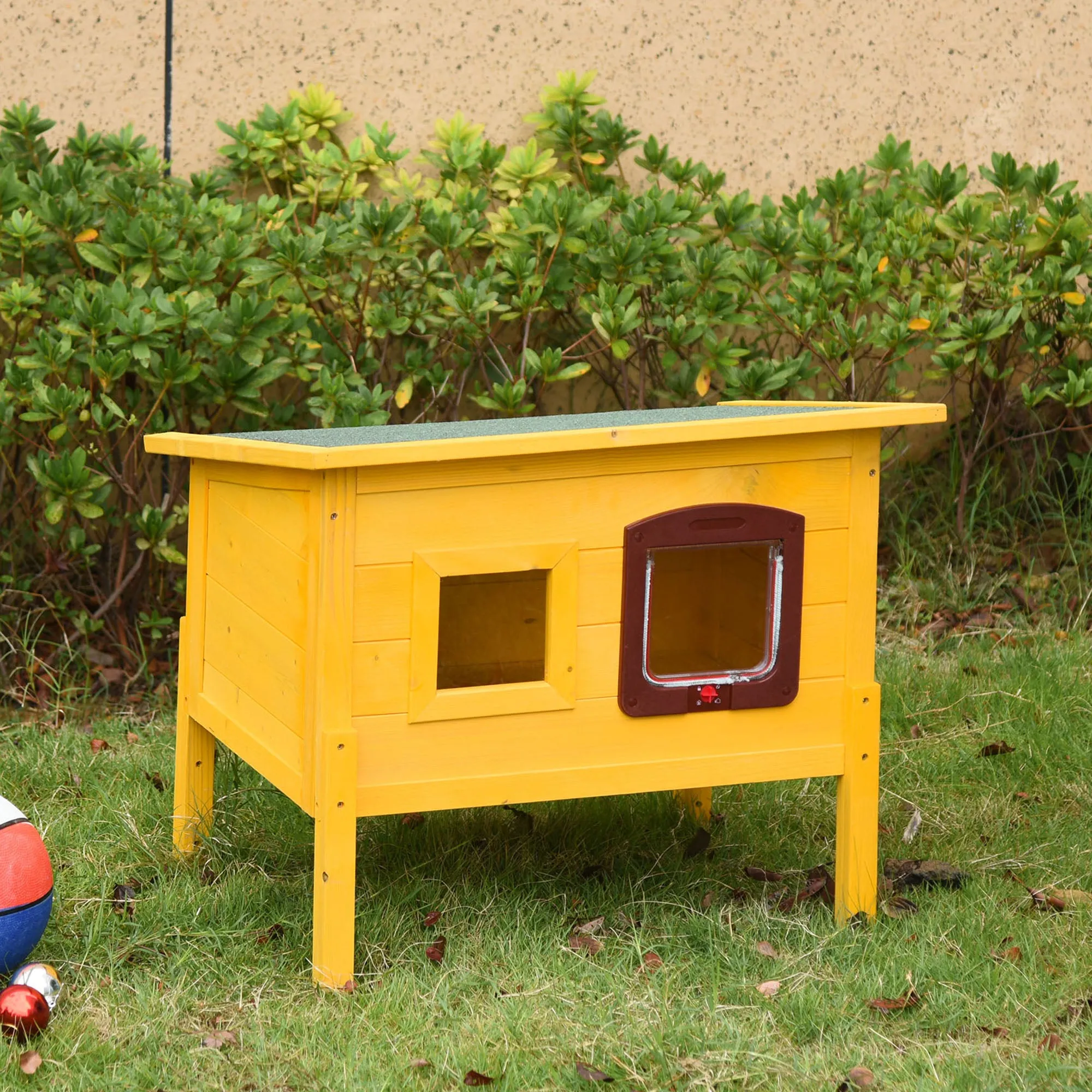 Pet Kennel Made of Fir Wood 70 x 51.5 x 60cm - Image 2