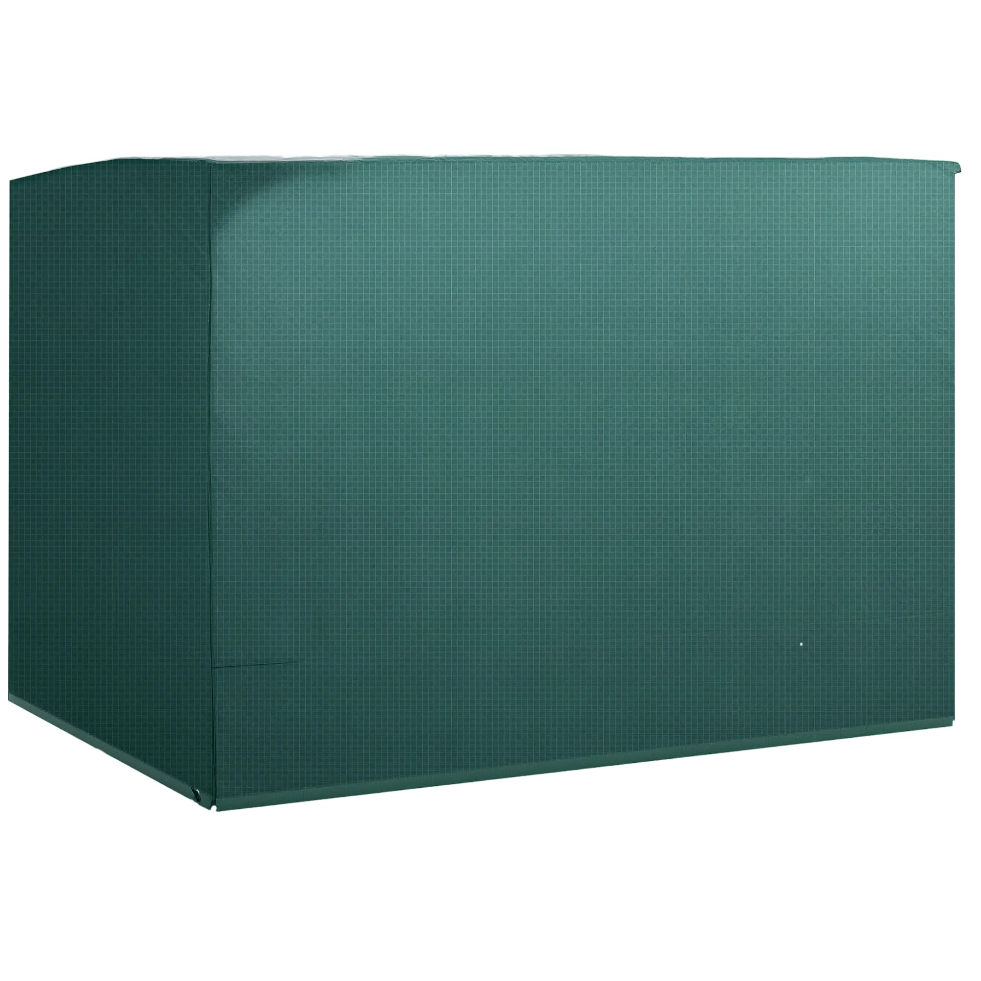 Garden Swing Cover Waterproof Anti-UV Anti-Mold with PE Fixing 215x155x150cm Green