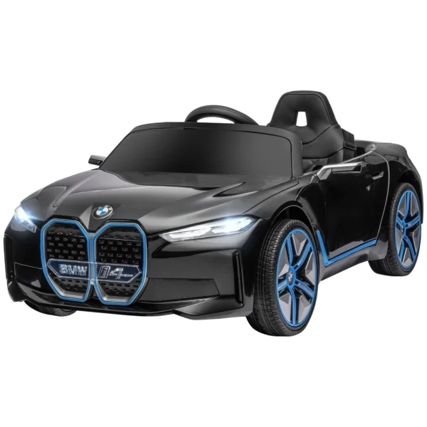 BMW - Electric Car for Children 3-6 Years with BMW License with Remote Control, Box and Headlights, 115x67x45 cm, Black