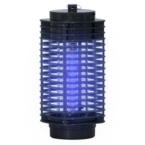 Mosquito Killer Lamp with UV Light for Indoor and Outdoor Use, 11x11x26 cm, Black